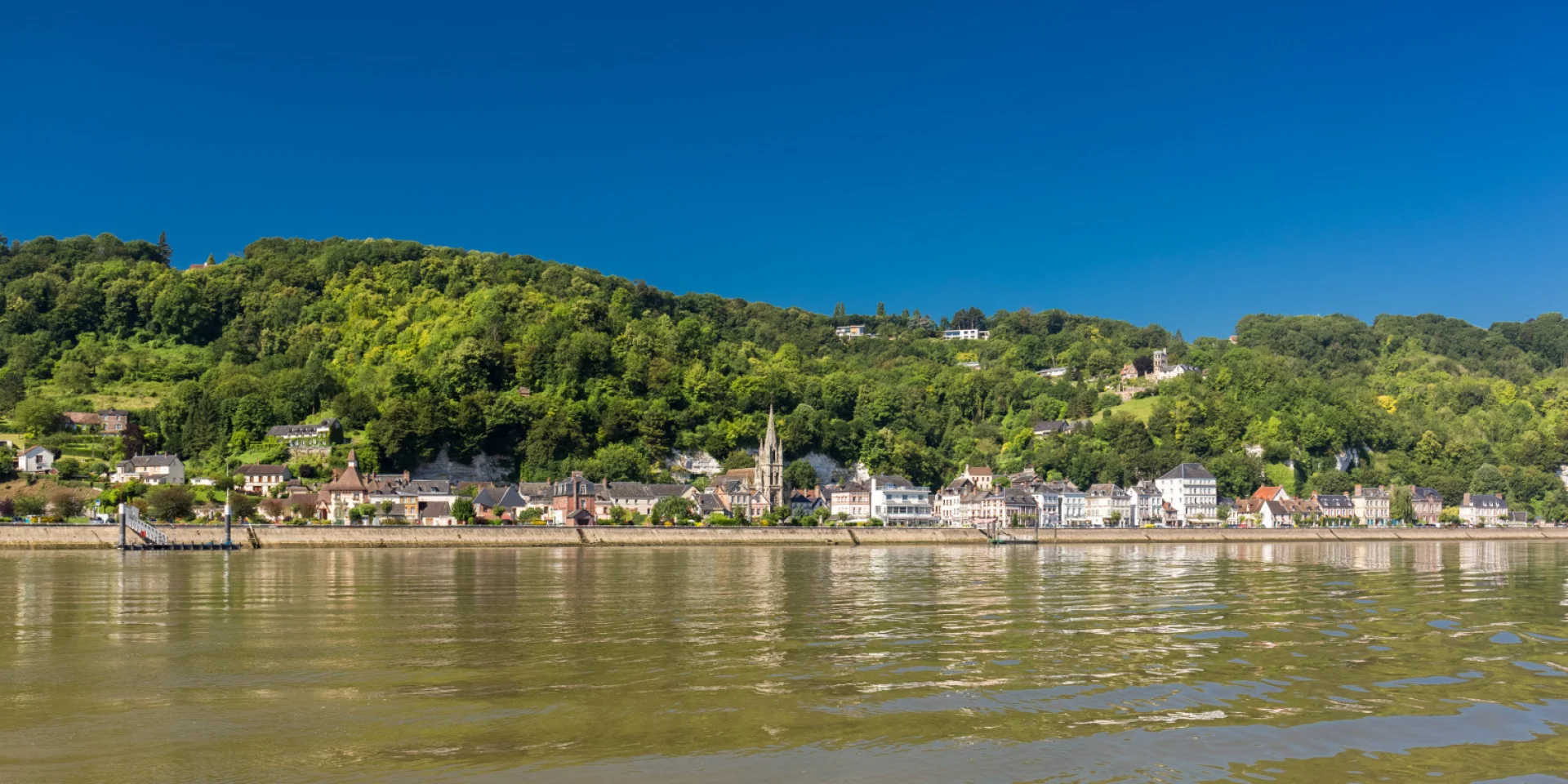 La Bouille on the banks of the Seine