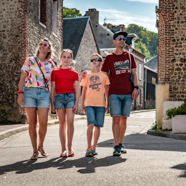 Famille à Yport