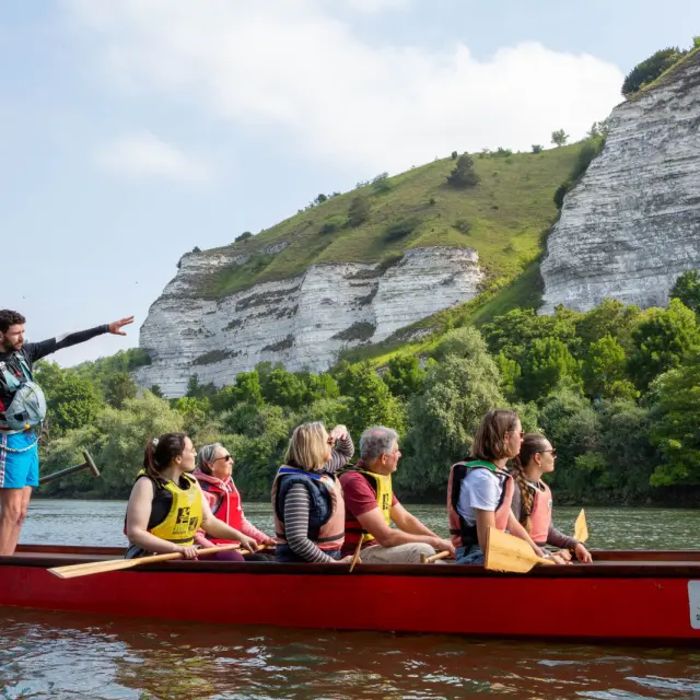 Activité nautique Dragon boat©SMA76